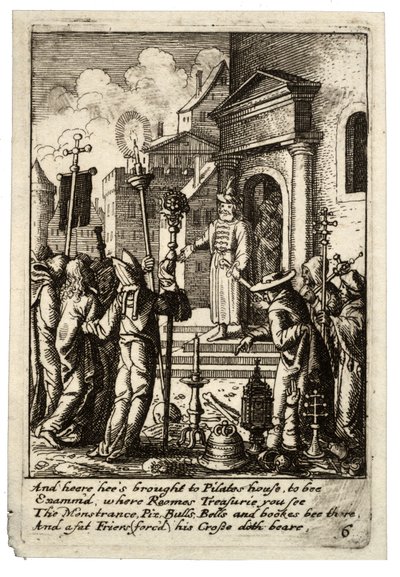 Jésus devant Pilate - Wenceslaus Hollar